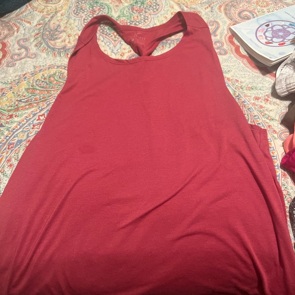 Maroon Nike tank top size small